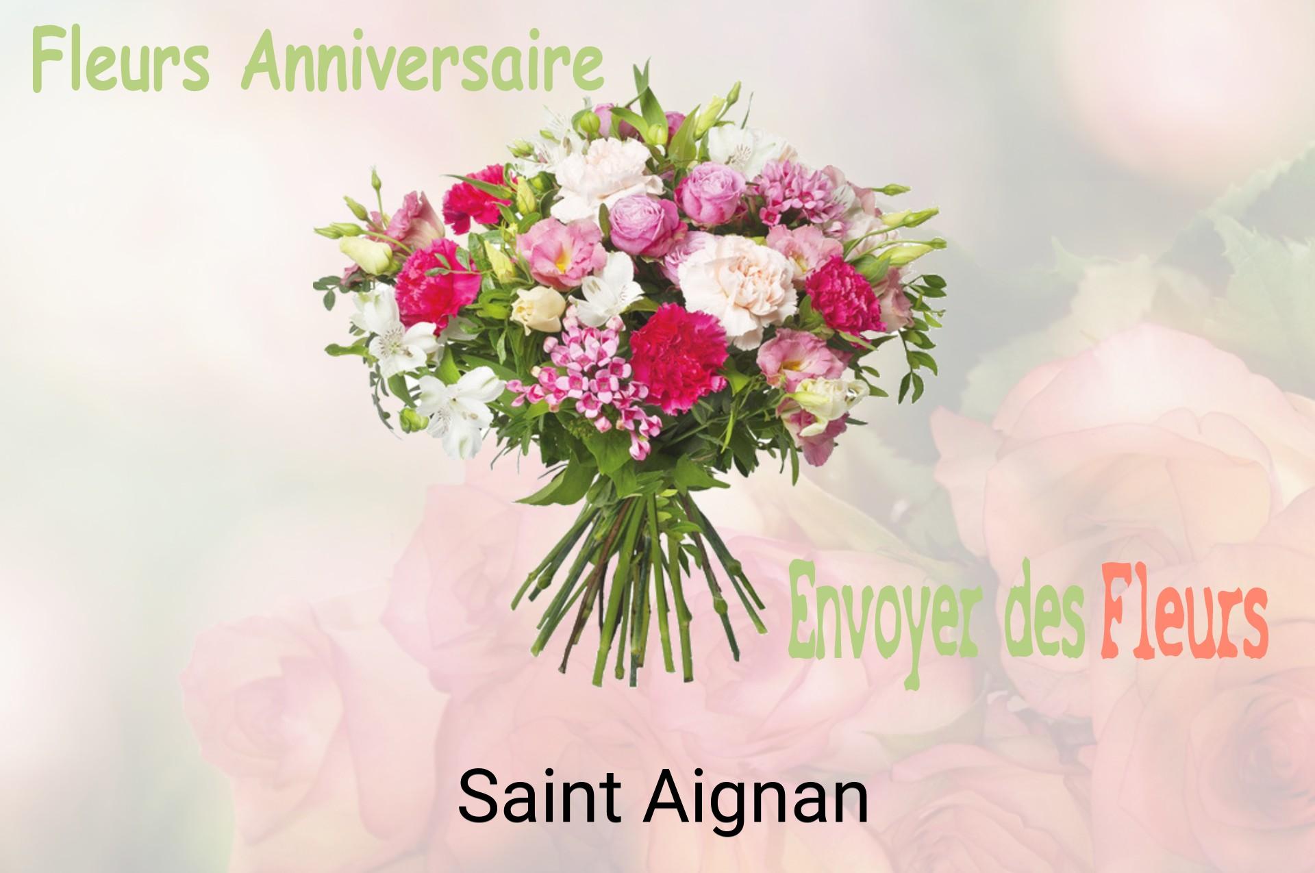 Bouquet de fleurs d’anniversaire livré à Saint-Aignan
